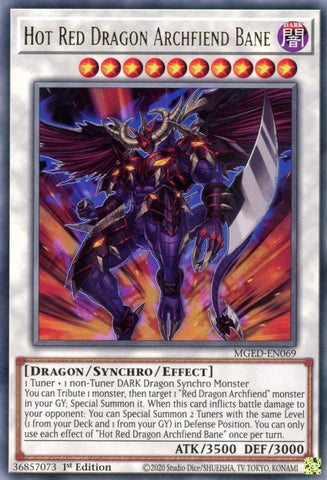 Hot Red Dragon Archfiend Bane (MGED-EN069) [MGED]