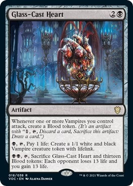Glass-Cast Heart [Innistrad: Crimson Vow Commander]