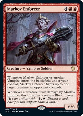 Markov Enforcer [Innistrad: Crimson Vow Commander]