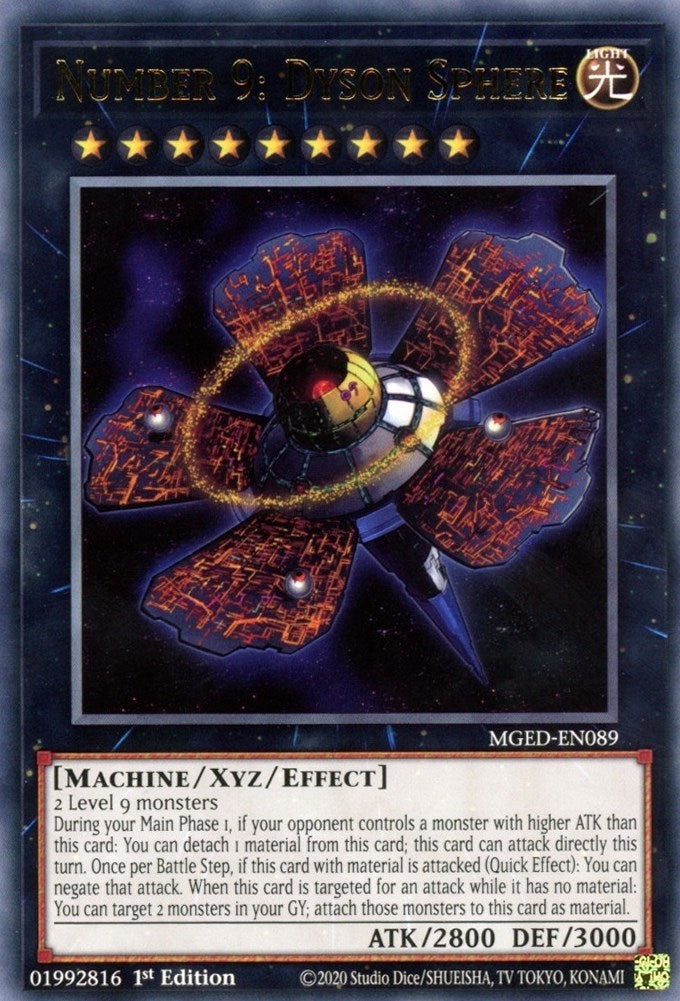 Number 9 Dyson Sphere (MGED-EN089) [MGED]