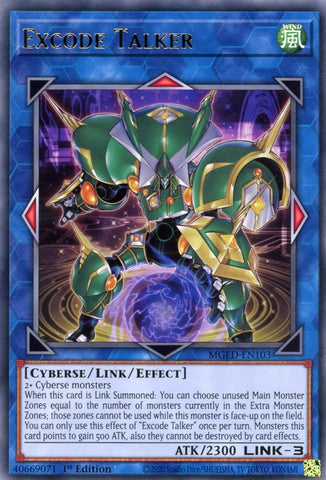 Excode Talker (MGED-EN103) [MGED]