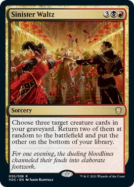 Sinister Waltz [Innistrad: Crimson Vow Commander]