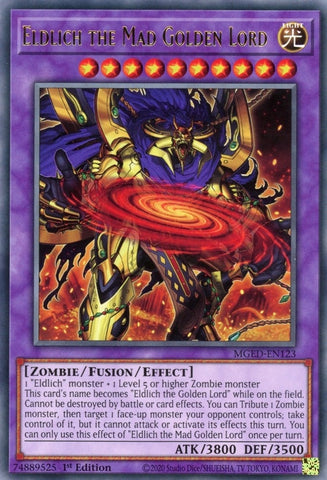 Eldlich the Mad Golden Lord (MGED-EN123) [MGED]