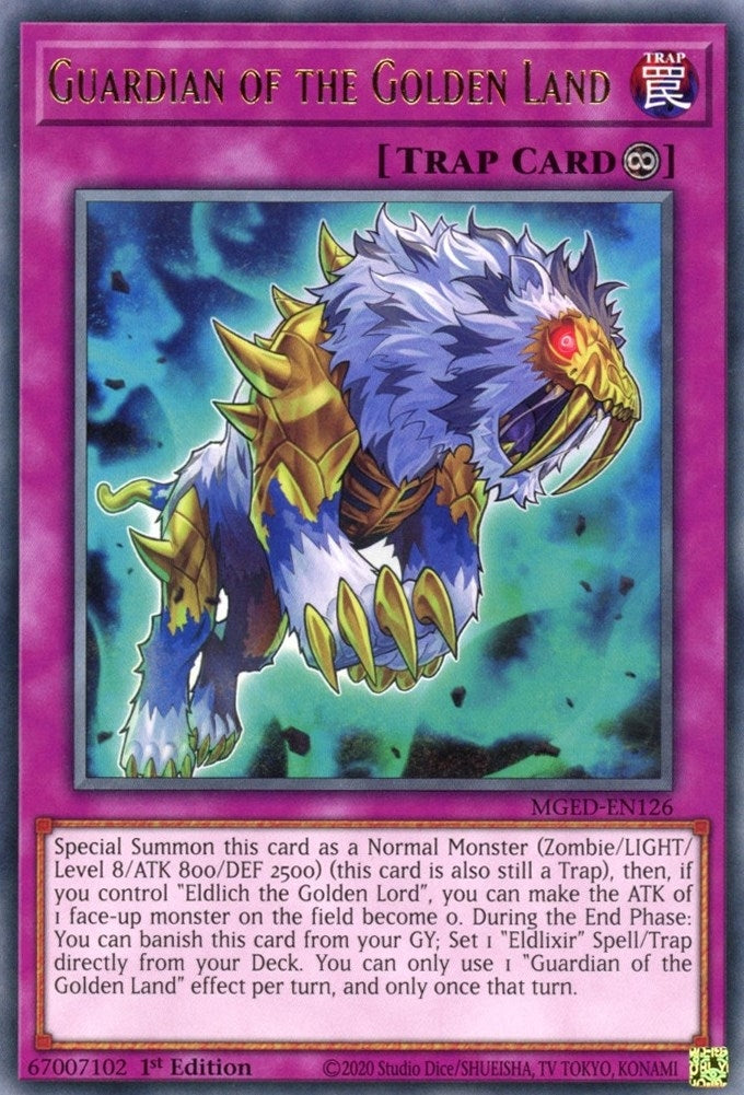 Guardian of the Golden Land (MGED-EN126) [MGED]