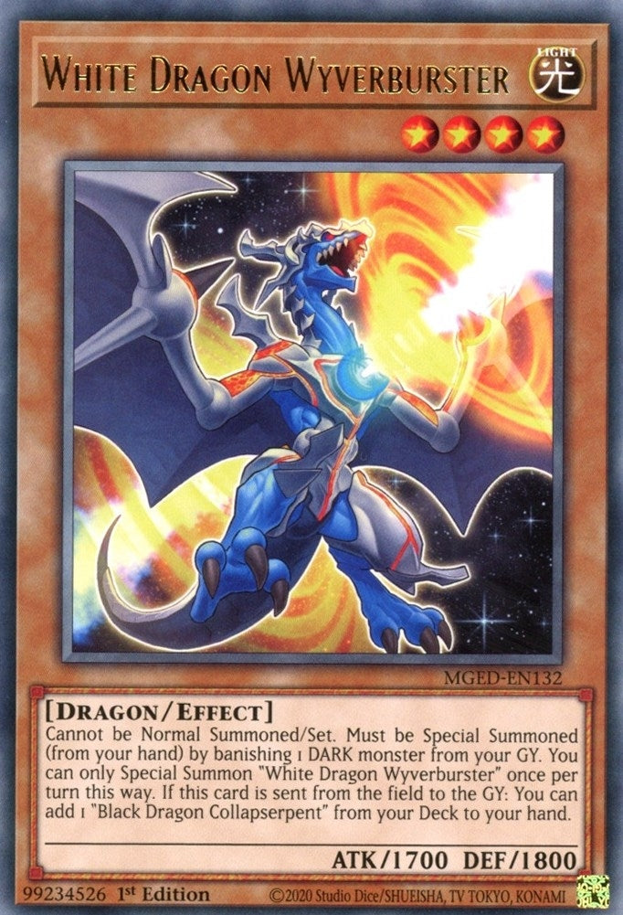 White Dragon Wyverburster (MGED-EN132) [MGED]
