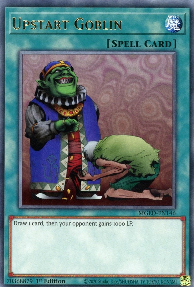 Upstart Goblin (MGED-EN146) [MGED]