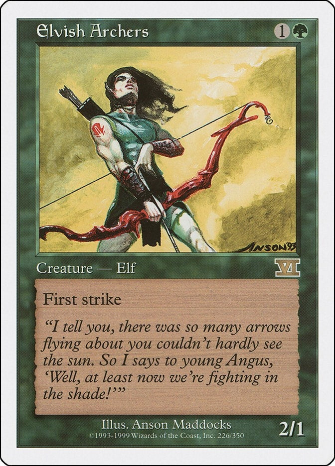 Elvish Archers (226) [6ED]