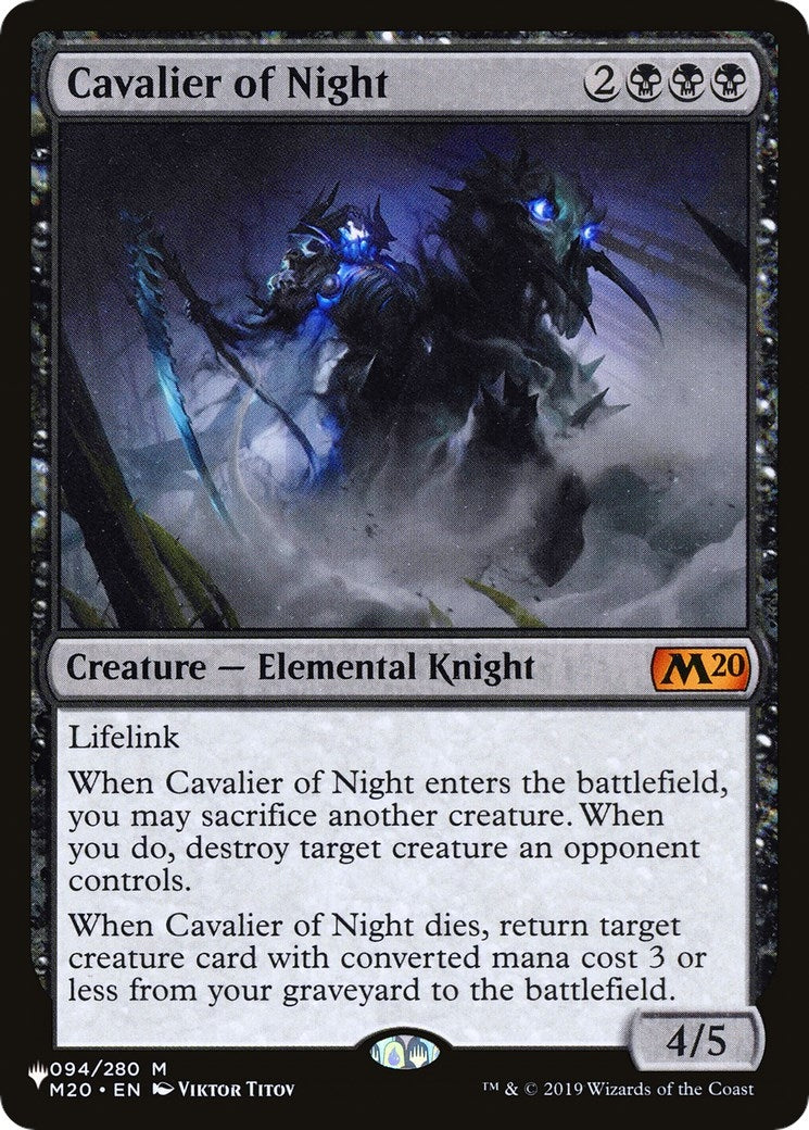 Cavalier of Night (94) [LIST]
