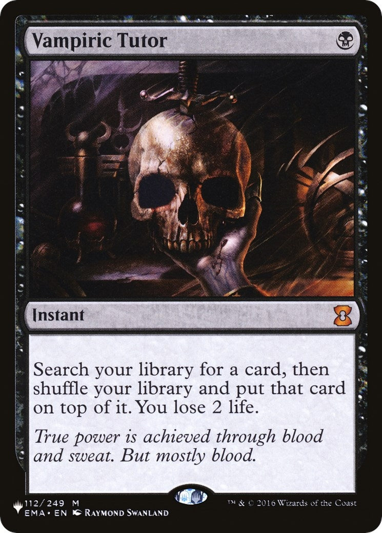 Vampiric Tutor (112) [LIST]