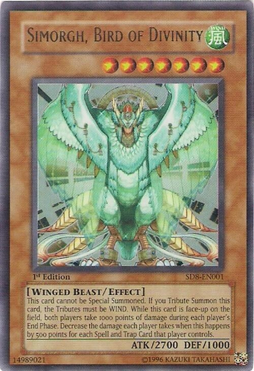 Simorgh Bird of Divinity (SD8-EN001)