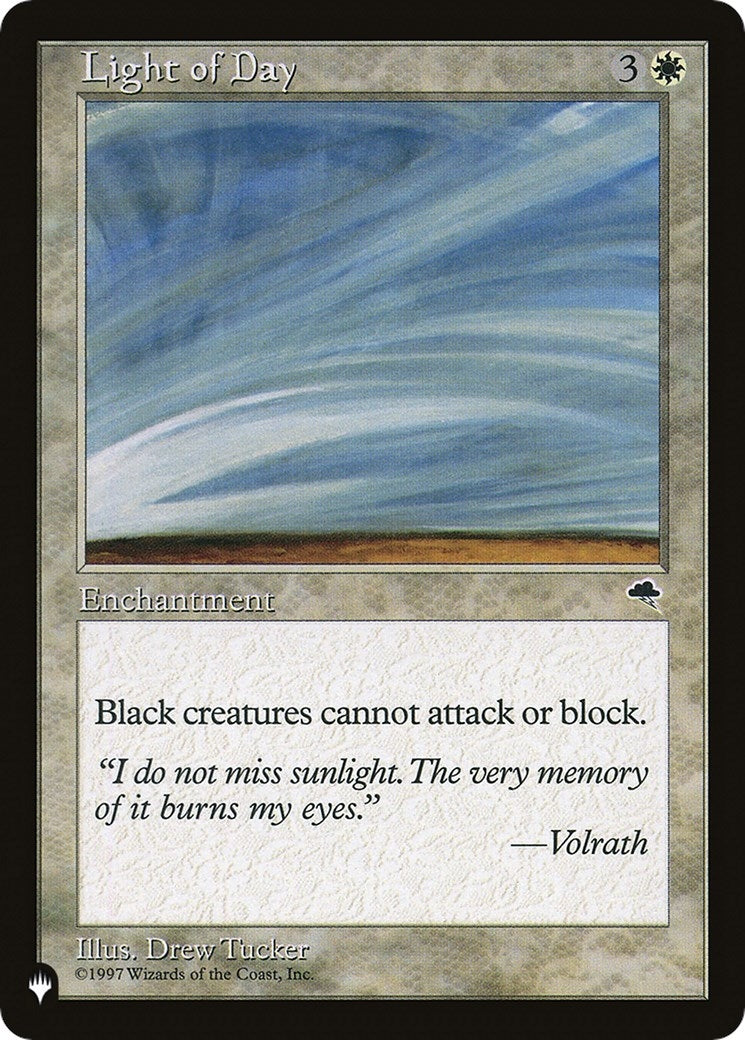 Light of Day [LIST]