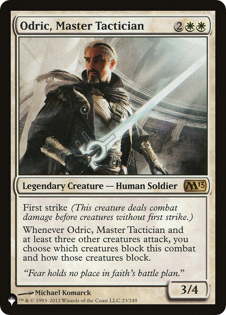 Odric Master Tactician (23) [LIST]