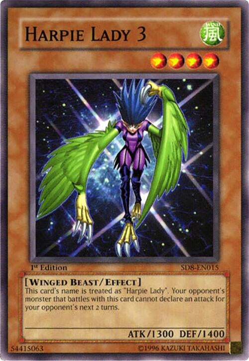 Harpie Lady 3 (SD8-EN015)