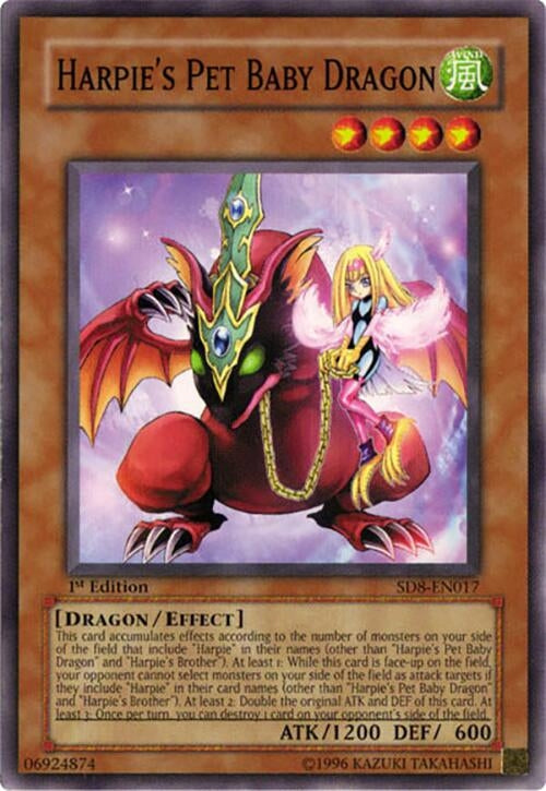 Harpies Pet Baby Dragon (SD8-EN017)
