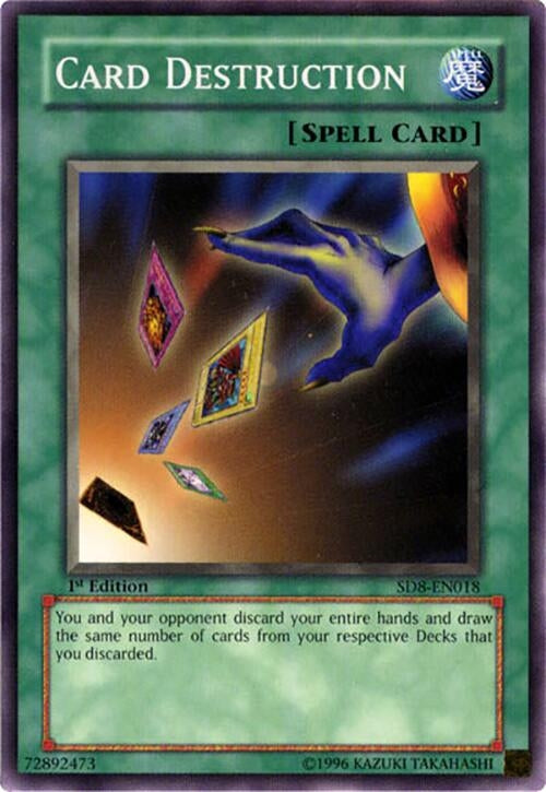 Card Destruction (SD8-EN018)