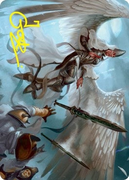 Angelic Quartermaster Art Card Gold Stamped Signature (5) [ASVOW]