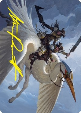 Gryffwing Cavalry Art Card Gold Stamped Signature (11) [ASVOW]