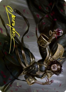 Bloodcrazed Socialite Art Card Gold Stamped Signature (28) [ASVOW]