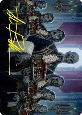 Dying to Serve Art Card Gold Stamped Signature (32) [ASVOW]