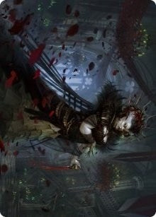 Falkenrath Forebear Art Card (33) [ASVOW]