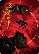 Abrade Art Card Gold Stamped Signature (38) [ASVOW]