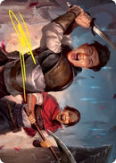 Daybreak Combatants Art Card Gold Stamped Signature (42) [ASVOW]