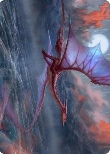 Manaform Hellkite Art Card (46) [ASVOW]
