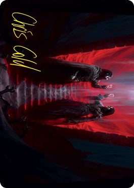 Vampires Vengeance Art Card Gold Stamped Signature (49) [ASVOW]