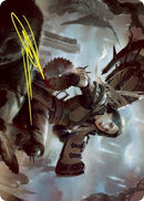 Sawblade Slinger Art Card Gold Stamped Signature (54) [ASVOW]