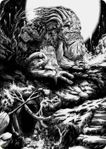 Grolnok the Omnivore Art Card (77) [ASVOW]