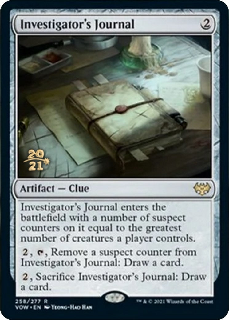Investigator's Journal [Innistrad: Crimson Vow Prerelease Promos]