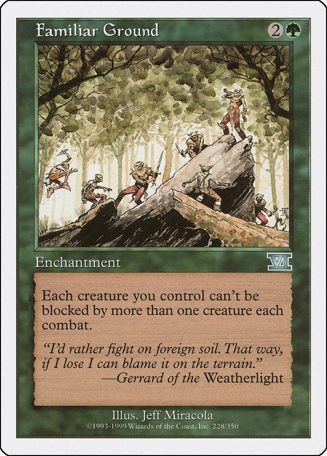 Familiar Ground (228) [6ED]