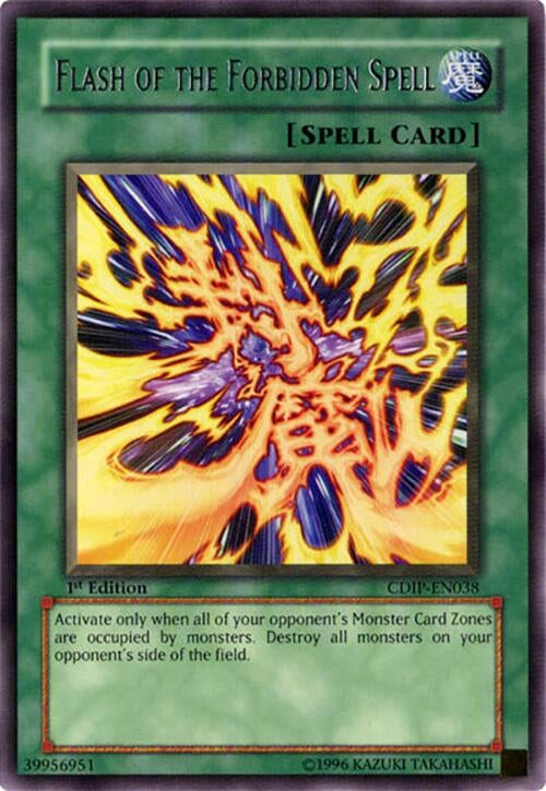 Flash of the Forbidden Spell (CDIP-EN038)