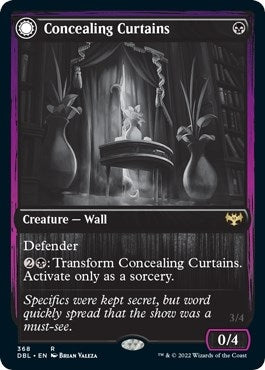 Concealing Curtains (368) [DBL]