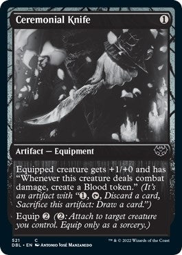 Ceremonial Knife (521) [DBL]