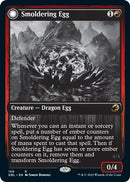 Smoldering Egg // Ashmouth Dragon [Innistrad: Double Feature]