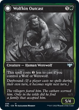 Wolfkin Outcast (496) [DBL]