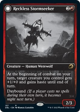Reckless Stormseeker (157) [DBL]