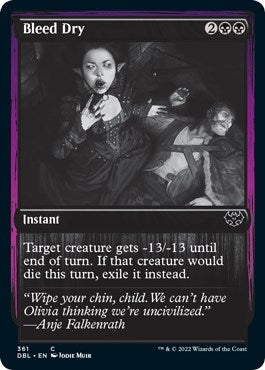 Bleed Dry [Innistrad: Double Feature]