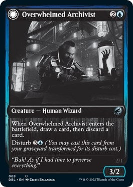 Overwhelmed Archivist (68) [DBL]
