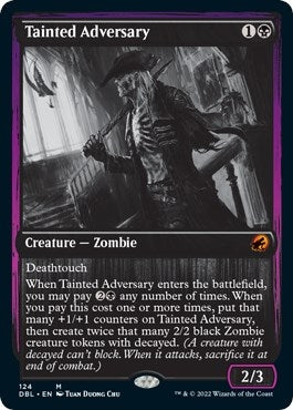 Tainted Adversary (124) [DBL]