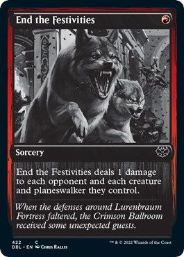 End the Festivities (422) [DBL]
