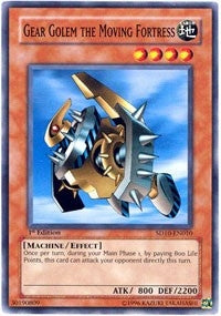 Gear Golem the Moving Fortress (SD10-EN010) [SD10]
