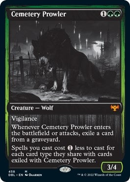 Cemetery Prowler (458) [DBL]