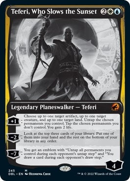 Teferi Who Slows the Sunset (245) [DBL]