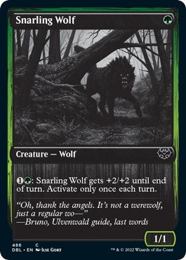 Snarling Wolf 486 (486) [DBL]