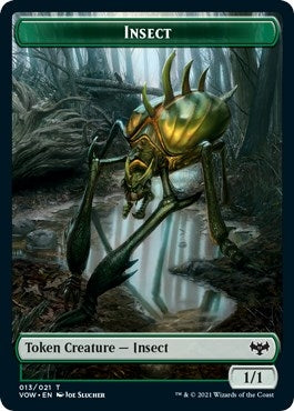 Insect Dragon Illusion Double sided Token [VOW]