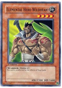 Elemental Hero Wildheart (DP03-EN003) [DP03]