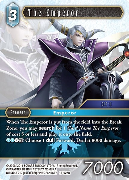 The Emperor (15-027R) [15]