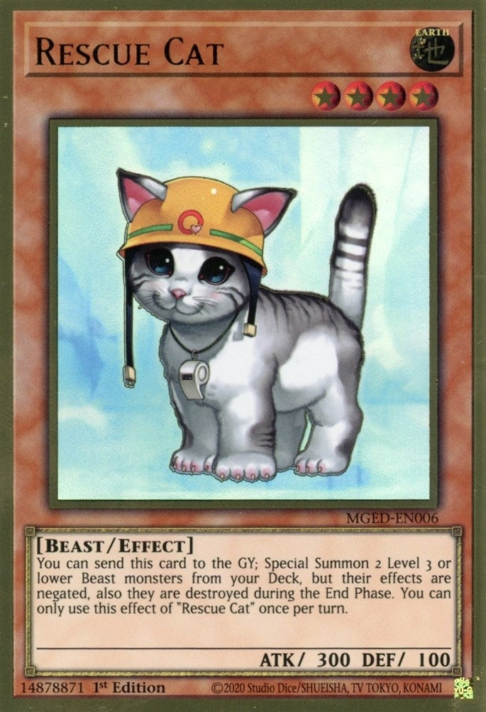 Rescue Cat (MGED-EN006) [MGED]